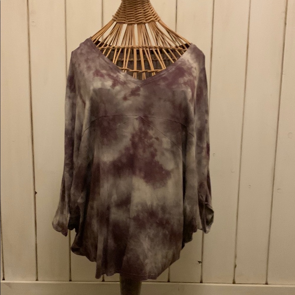A.N.A. DROP SLEEVED OVERSIZED TOP